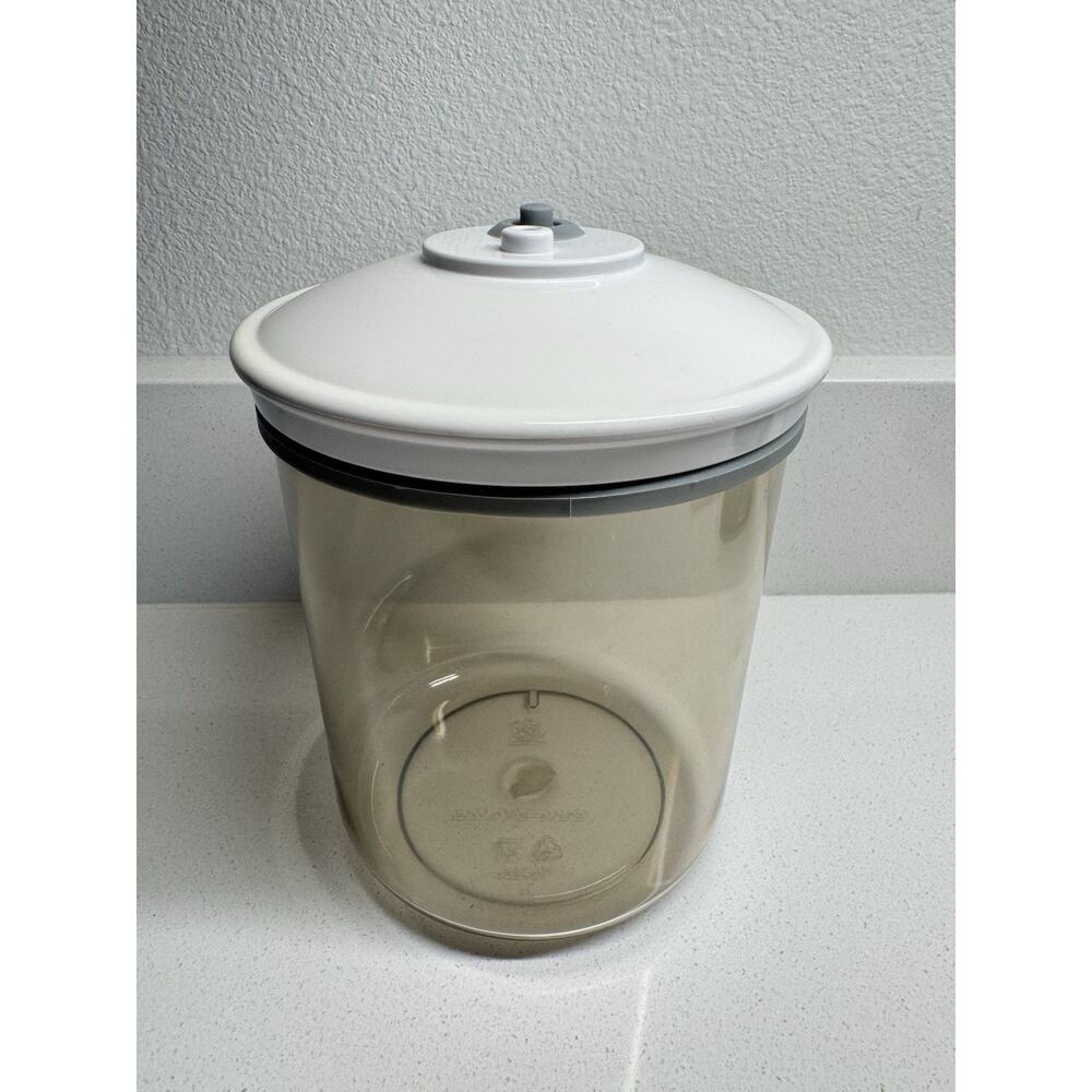 Snail FoodSaver KY-124 50 ounce Vacuum Seal Canister Amber Tint 50oz